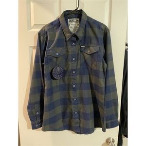 Womens Dixxon 0 Dark 30 Flannel XL